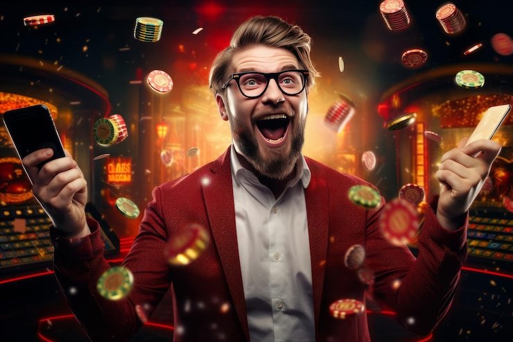 Dealer profesional menempatkan chip dan memutar roda